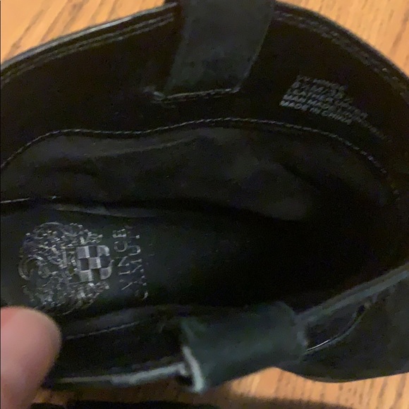 Vince Camuto Black Suede Ankle Boots - Picture 8 of 8